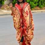Dress 45 - Adire Kaftan Maxi