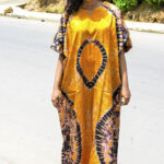 Dress 64 - Adire Kaftan Maxi
