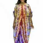 Dress 62 - Adire Kaftan Maxi