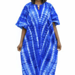Dress 61 - Adire Kaftan Maxi