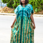 Dress 58 - Adire Kaftan Maxi