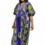 Dress 60 - Batik Adire Kaftan Maxi